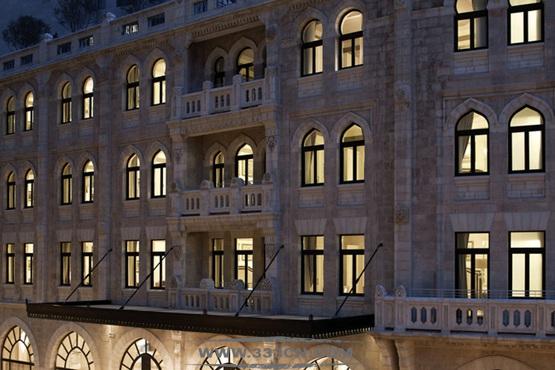 耶路撒冷市 Palace-Hotel 伊斯蘭風格 大穆夫提哈吉-阿明—艾爾-侯賽因 賴克曼