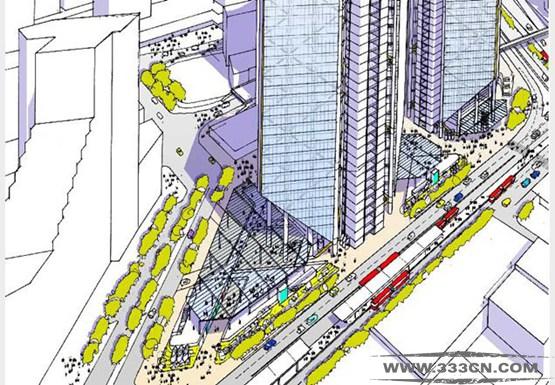 羅杰斯 哥倫比亞 設(shè)計 268米大廈 波哥大市