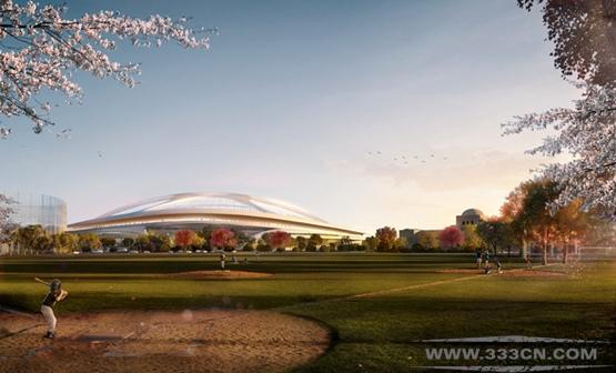 扎哈-哈迪德 Zaha-Hadid 東京 2020年 體育場 設計方案