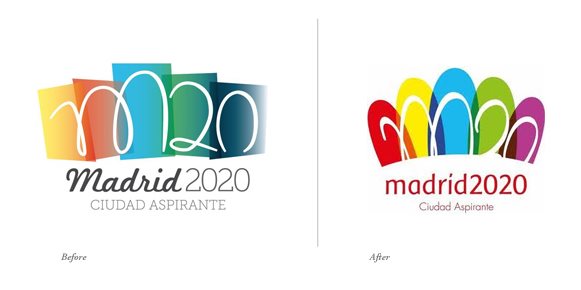 madrid2020 bid logos R﹫k2020W\(yn)(bio)־