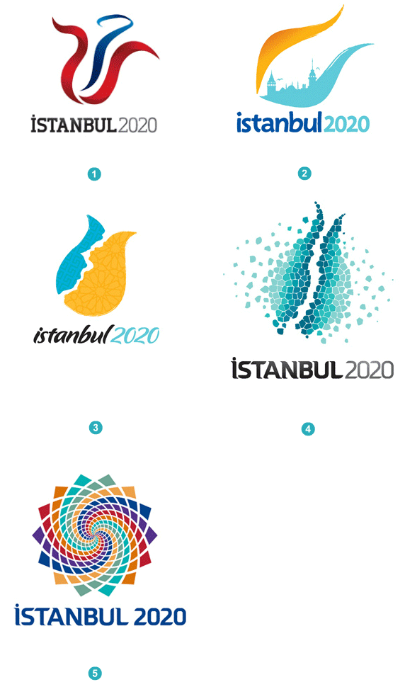 Istanbul2020 bid logo competition 2020W\k̭2У|R3Logo