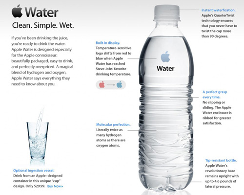 16 Wacky Apple Products You Can Only Imagine iwater preview 16 Wacky Apple Products You Can Only Imagine